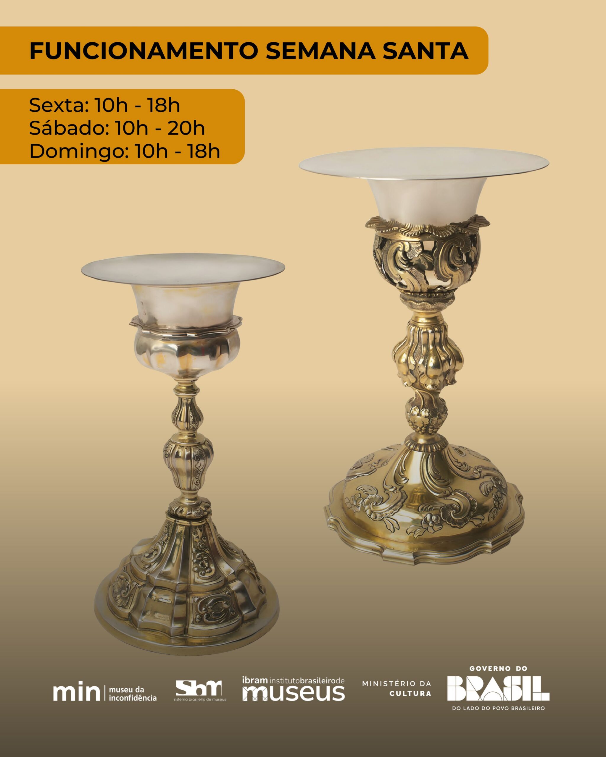 Funcionamento na Semana Santa