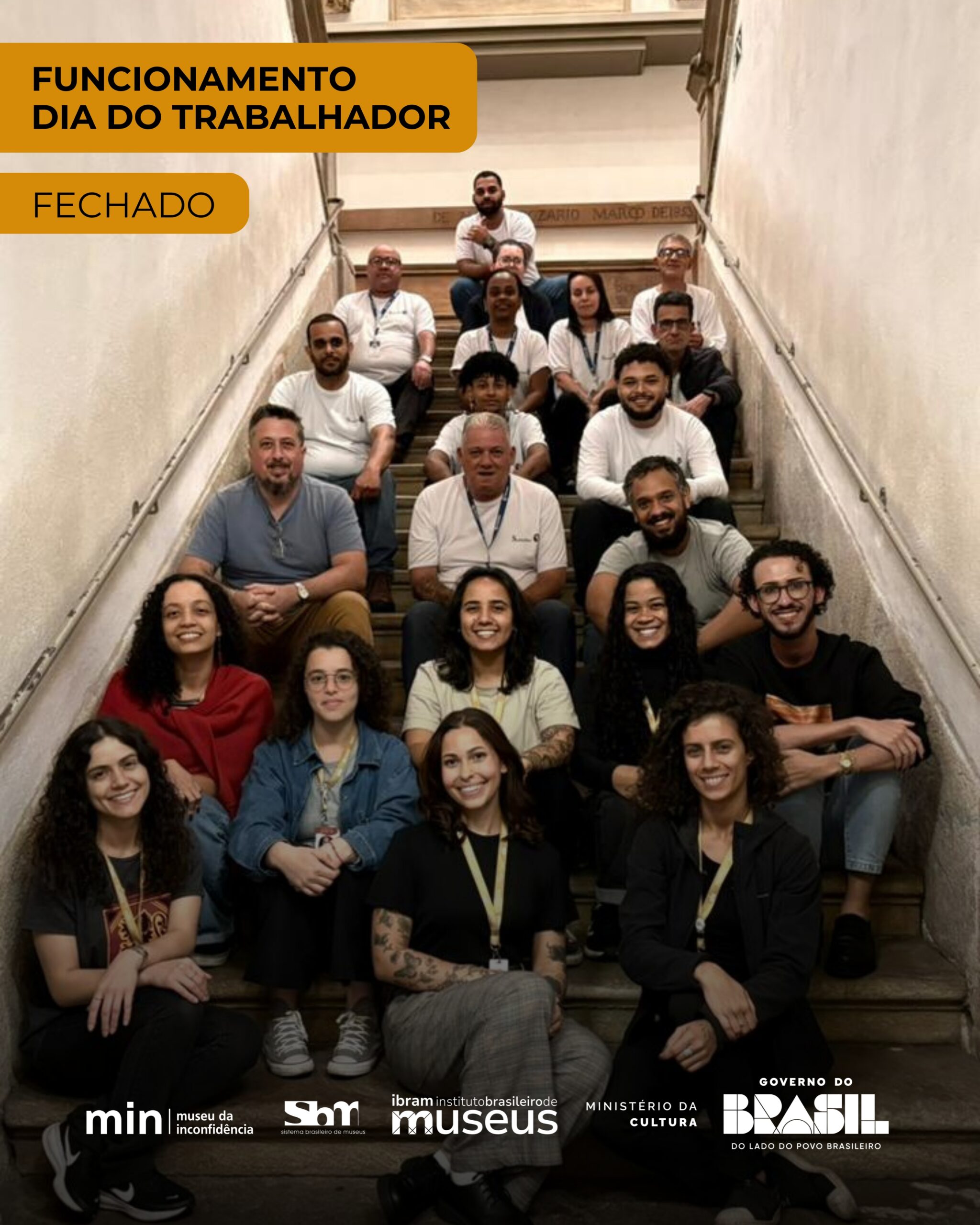 Horário de funcionamento no 1º de maio